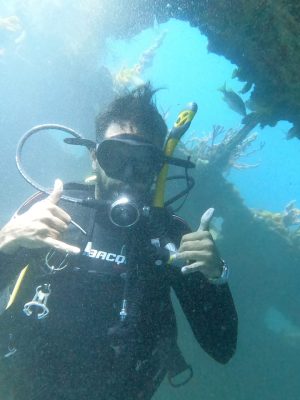 Scuba Diving in Bocas del Toro. Photo courtesy: TourPanamaWithUs